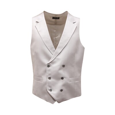 1695AV GILET DOPPIOPETTO UOMO NO BRAND MAN WAISTCOAT