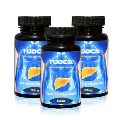 AWARDED BEST 2024 TUDCA 500mg 3 Month Supply (Tauroursodeoxycholic Acid)