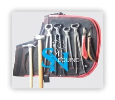 Professional Horse Farrier Tools Kit – Complete Hoof Trimming & Grooming set