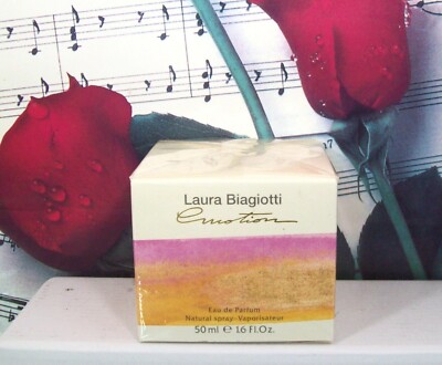 Emotion By Laura Biagiotti EDP Spray 1.6 FL. OZ. Sealed Box.