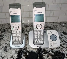 📞VTech VS112-27 DECT 6.0 Bluetooth 2 Handset Cordless Phone w Answering Machine