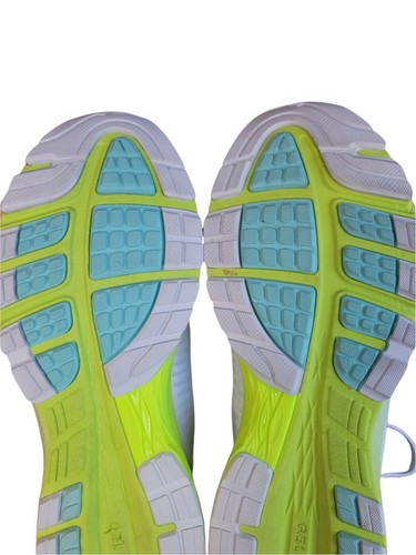 ASICS Women's Gray/Neon DynaFlyte 2 Running Shoes T7D5N Size 10 - 第 9/10 張圖片