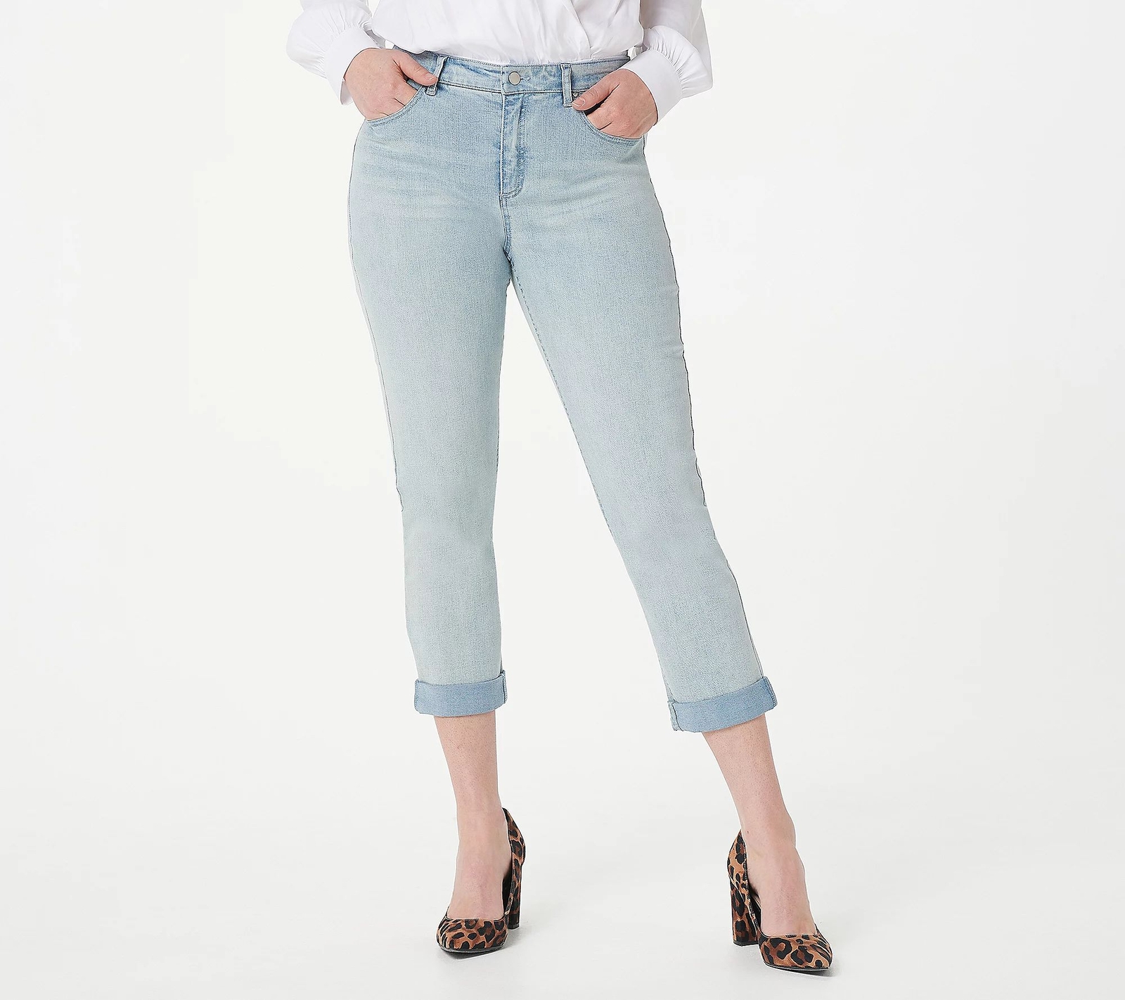 Threaded Pear Mikaela Fly Straight Leg Jeans