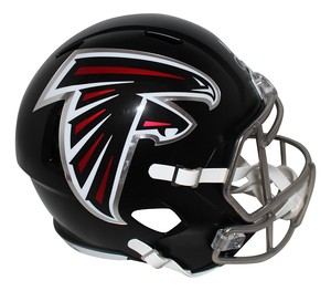 julio jones autographed helmet
