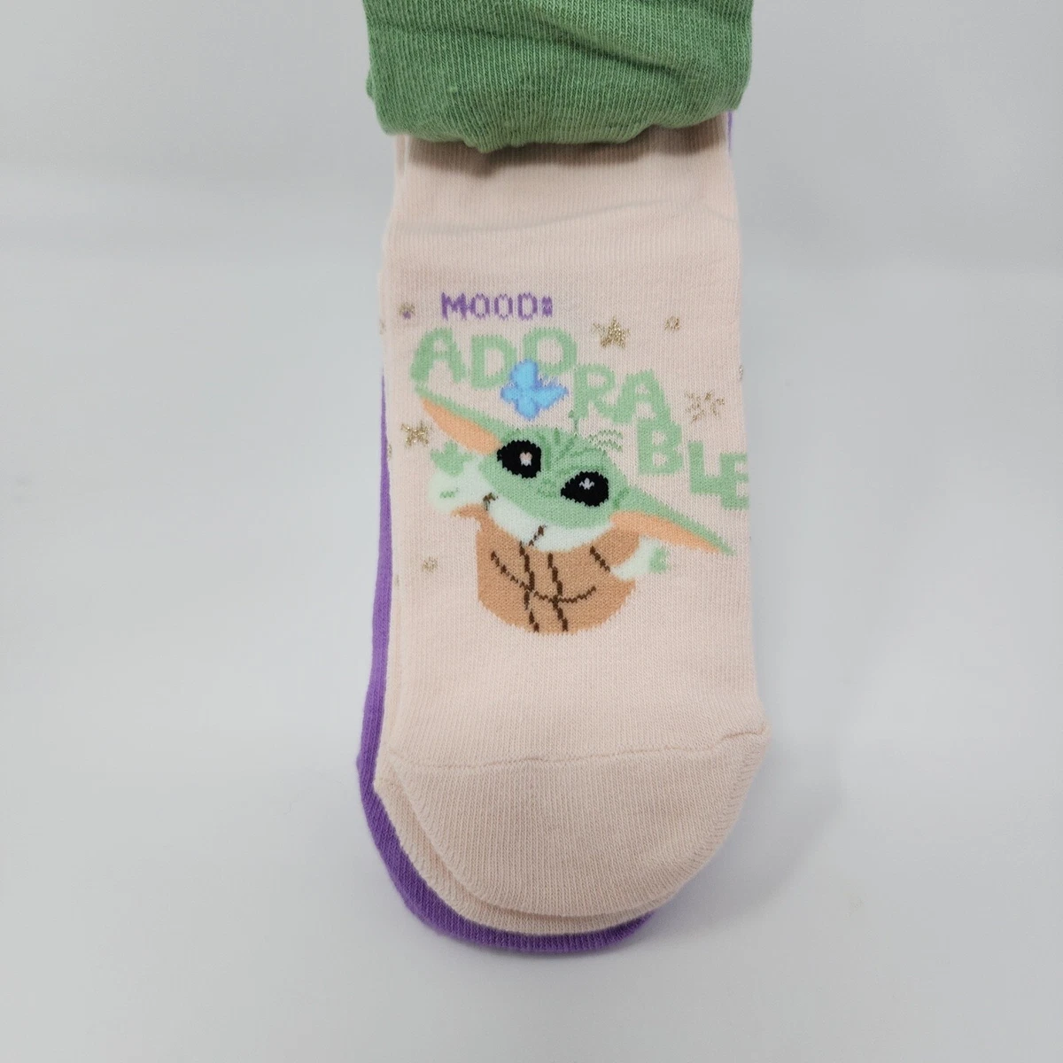 Conjunto de calcetines Primark Baby Yoda All Ears para mujer Grogu Mandalorian Star Wars EE. UU. 6-10