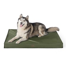 Outdoor Waterproof Dog Bed for Extra Large Dogs, XXL Orthopedic Egg Crate Foa...