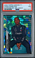 2020 Topps Chrome Sapphire Edition Formula 1 Racing Cards Checklist & Odds 21
