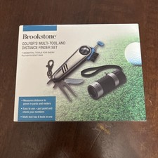 OEM NIB Brookstone Golfer's Multi-Tool And Distance Finder