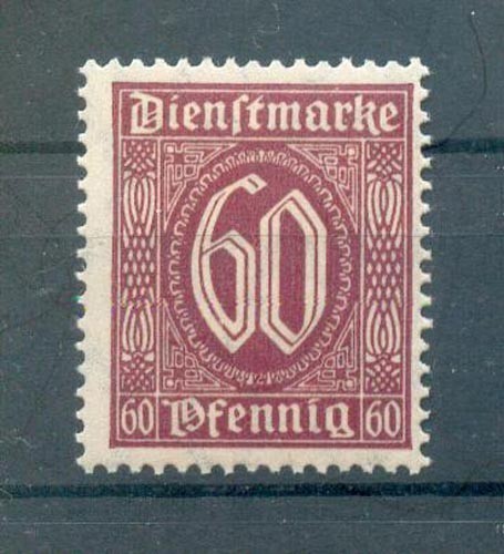 DR-Dienst 66b Colore MNH Mint BPP 15EUR (y70416