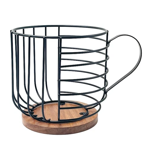 Modern Coffee Pod Storage Holder Rust proof Compact and Functional Design