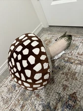 John Derian x Target Velvet Mushroom Pillow Plush Beaded 16" Holiday 2025