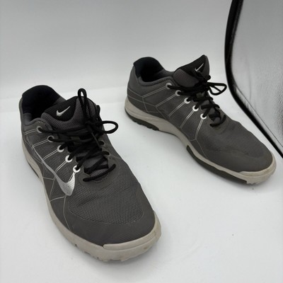 Nike Golf Cleats Boys Youth Size 5Y Range Jr Athletic Gray Spikes Logo G1