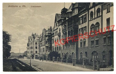 AK um 1910 * MÜLHEIM a. Rhein * Louisenstr. * Köln Nippes Deutz Delbrück Merheim - Bild 1 von 2