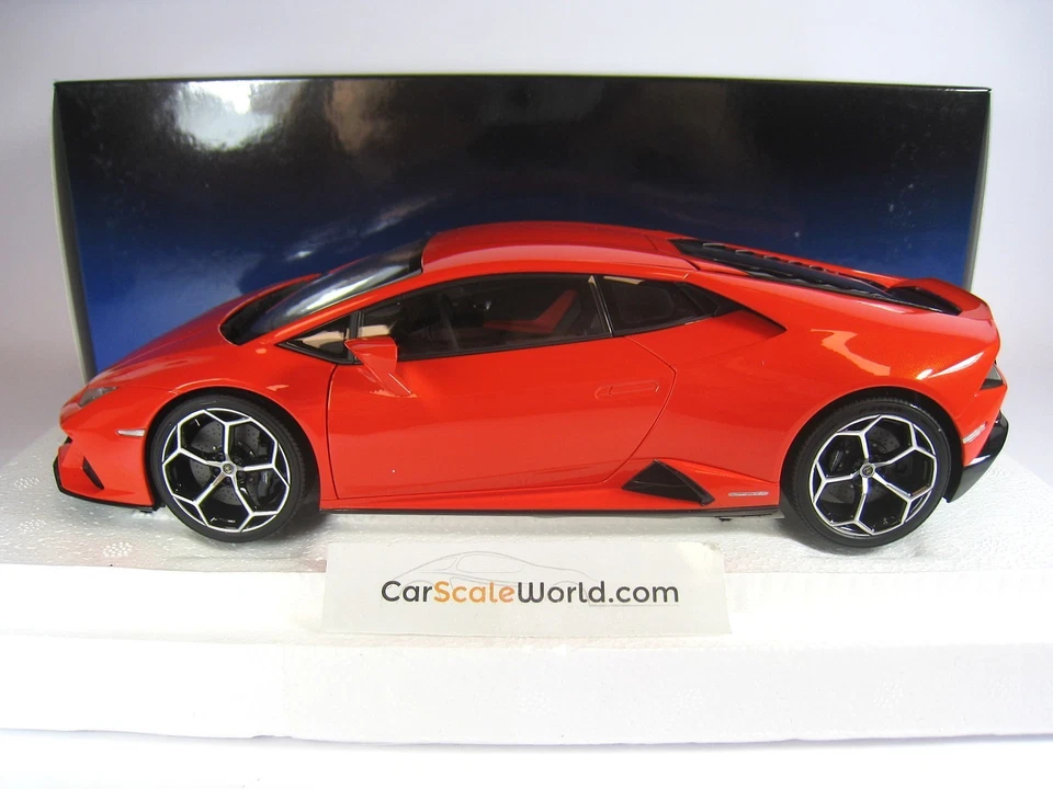 LAMBORGHINI HURACAN EVO 2019 1/18 AUTOART (ARANCIO XANTO) - Imagen 2 de 3