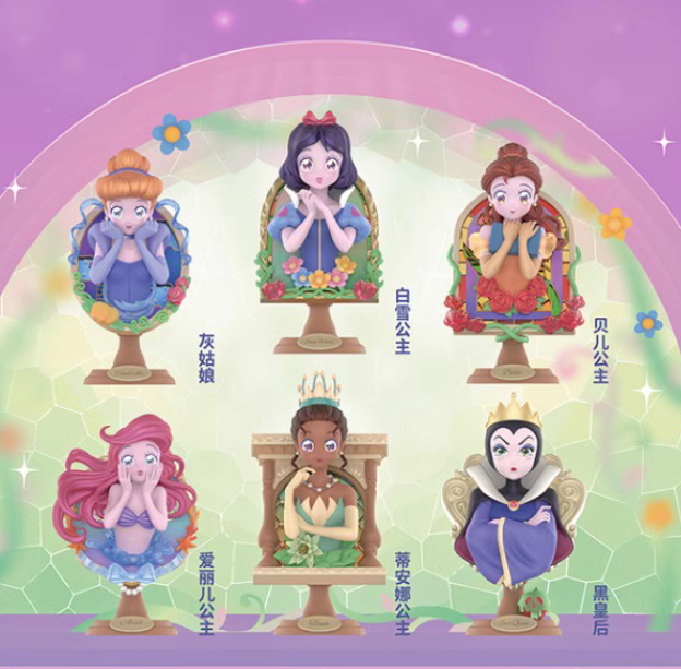 TOPTOY Disney Princess Mirror Whisper Series Blind Box Confirmed