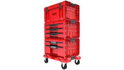 Zestaw skrzynek modułowych 4w1 (PRO Drawer 1 Toolbox Expert + 3 Toolbox Expert +
