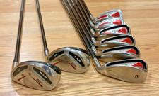 RAM SDX Irons + Hybrids Set - 4H/5H + 6-SW Irons - Mens RH Regular Graphite