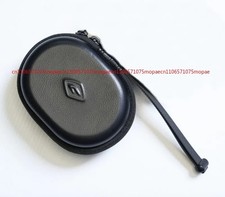 Leather Storage Box Carry Case Holder Cover For Headset Headphone Earphone Hard