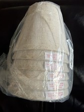 6pack Small Lampshades Clip On Bulb Fabric Lamp shade Bottom 5.9''x Top 3.54'...