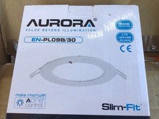 Led Slim-fit Downlight Aurora En-pl09/30. 9w Brand New. Qty 1. More Available