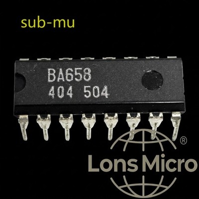 1 pc BA658 ''Original'' ROHM 16P DIP IC #sub/95