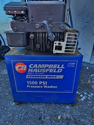 #ad Campbell Hausfeld 1500 PSI Pressure Washer 3.75 HP Briggs amp; Stratton Sprint $100.00
