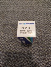 PROJECTION LAMP - DYH -600W 120V -SYLVANIA