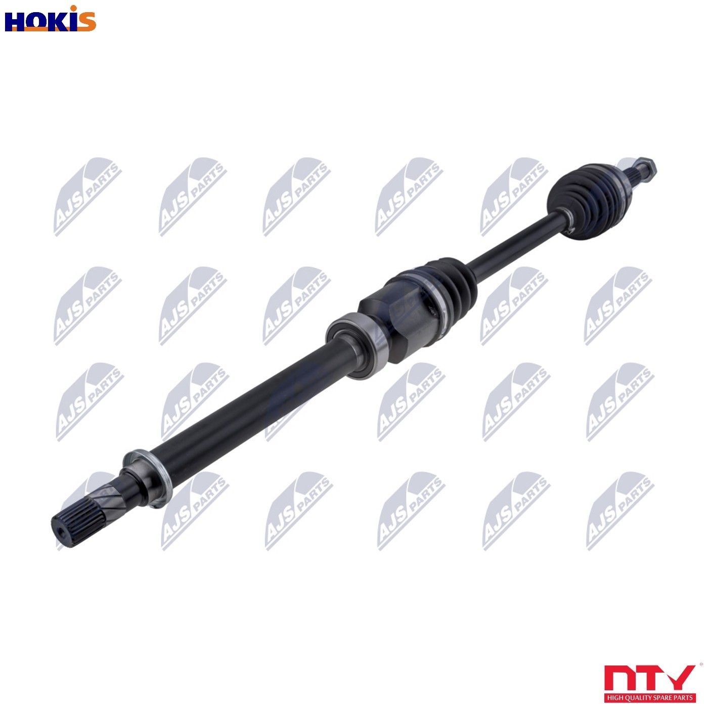 Driveshaft Front Axle Right Manual Transmission NPW-RE-204 NTY for RENAULT - Image 4