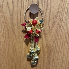 Christmas Jingle Bell Door Hanger Decor 12  