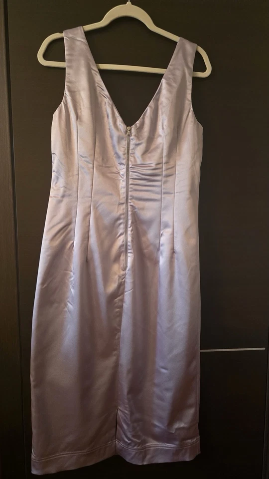 Vestido Dolce & Gabbana Vintage Teal Seda Talla Italia 48 Foto 3 de 4