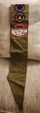 Vintage Boy Scout Merit Badge Sash 1956 Shaka...