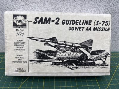 PLANET MODELS SAM-2 GUIDELINE S-75 SOVIET AA MISSILE 1/72 Scale Model Kit #MV016