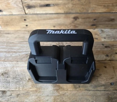 3DPRINTERWORLD Battery Basket Carrier Caddy Holder for Makita 4x Heavy Duty Basket