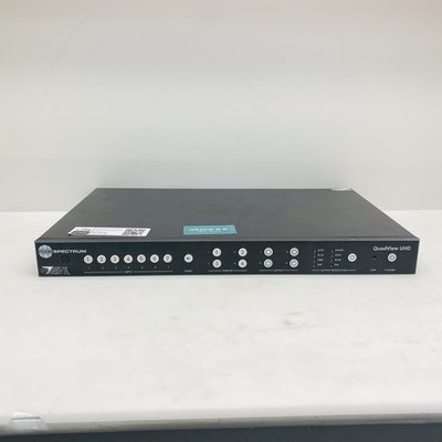 RGB Spectrum QuadView UHD Multiviewer QV UHD 4K HDMI Display Prozessor Grade B