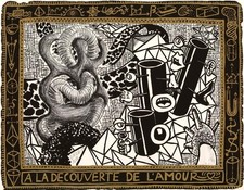 Hervé Di Rosa, Estampe, A la découverte de l'Amour