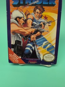 Strider (Nintendo NES, 1989) Complete With Box Manual Cart Tested Authentic