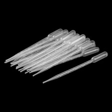 Plastic Transfer Pipettes Graduated Dropper Clear 5ml Capacity 20 Pcs