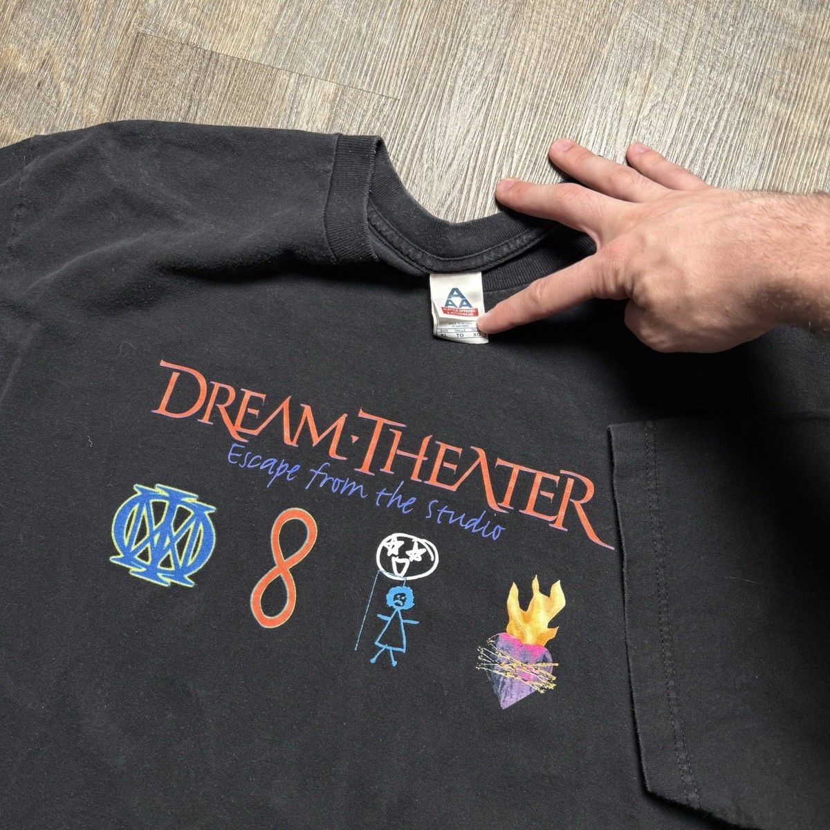 Vintage 2003 Dream Theater Escape From The Studio Band Concert