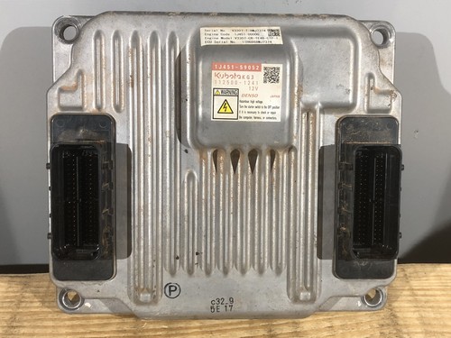 Used Kubota 1J451-59052 Denso 112500-1241 3.3 Engine ECMECU 494-0063 1J451-59051