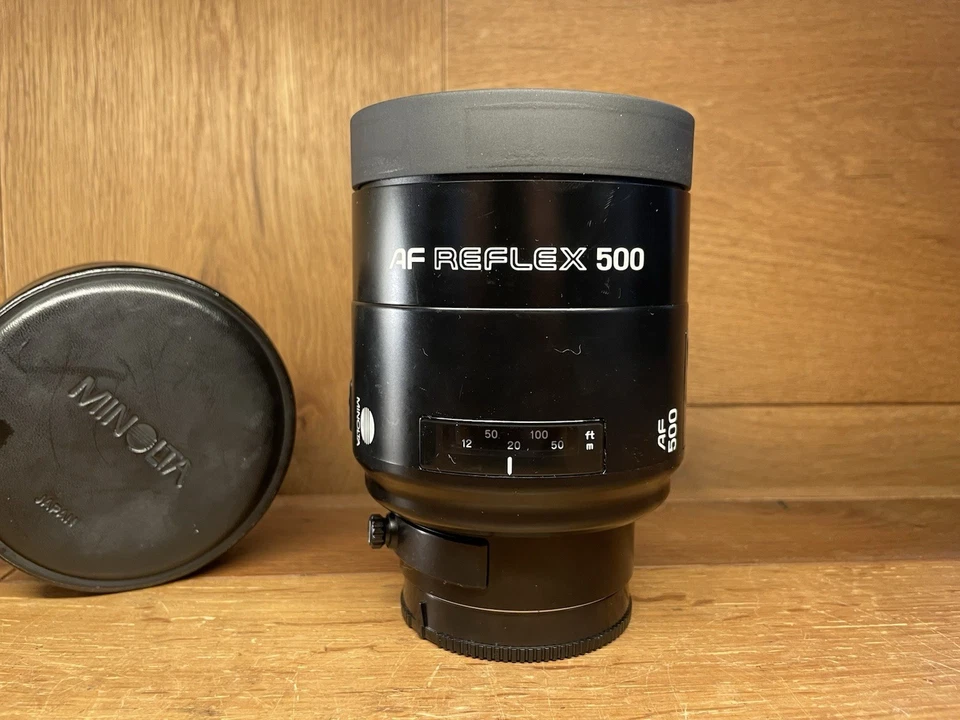*Casi como nuevo con filtro ND* Lente Minolta AF Reflex 500 mm F/8 Espejo AF Sony A/JP Foto 2 de 4