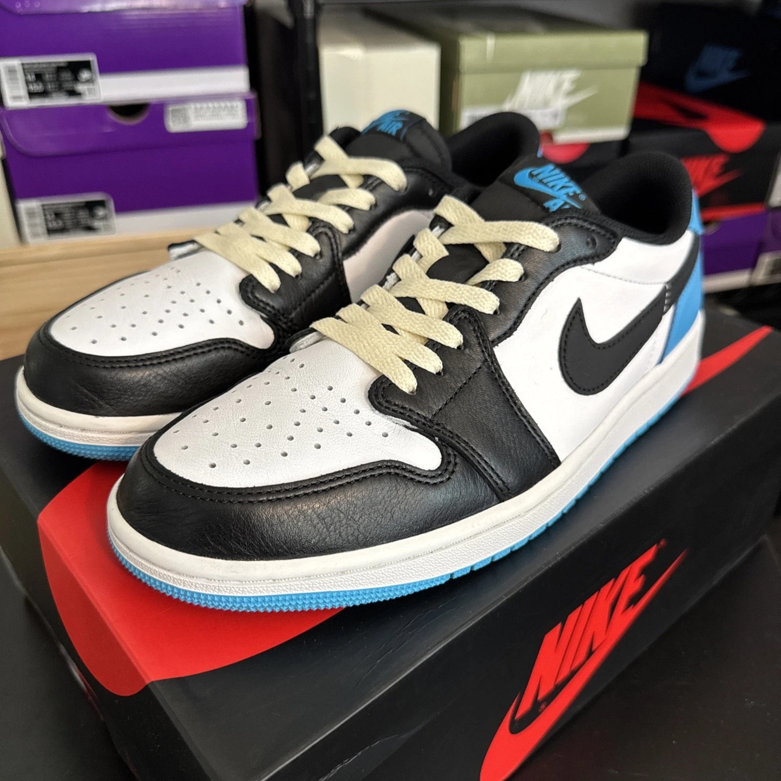 Air Jordan 1 Retro OG Low UNC Uomo 9 CZ0790 104