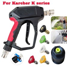 5000PSI Jet Wash Gun For Karcher K2 K4 K5 K7 Swivel Anti-Tangle Pressure Washer