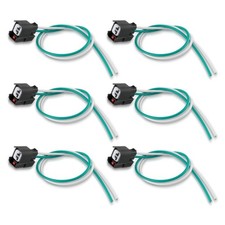 6pcs Fuel Injector Alternator Connector EV6 Plug Pigtail Wiring Repair Harnes...