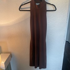 Fashion Nova Coco Halter Sleeveless Mini Bodycon backless Dress Size XL