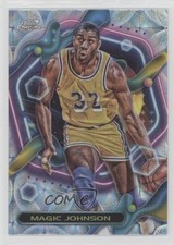 2023-24 Topps Cosmic Chrome Nucleus Refractor Magic Johnson #57 HOF 1i7s