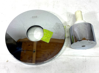 AXOR Hansgrohe 38715001 PHARO Chrome Shower Trim Escutcheon Plate & Handle