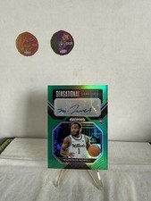 2023-24 Prizm Draft Picks Sensational Signatures Green Markquis Nowell