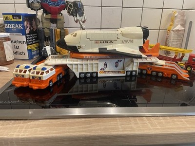 Vintage Space Shuttle Transporter Set 90er + Figuren & Buggy selten komplett