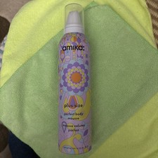New   Amika Plus Size Perfect Body Mousse/Mousse Volume Parfait/8.5 oz can