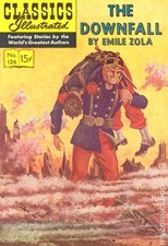 Classics Illustrated 126 The Downfall #1 VG- 3.5 1955 Stock Image Low Grade